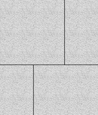 Тротуарная плитка КВАДРАТ - Стандарт Белый